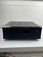 Front angled view showing full receiver body, controls and vents