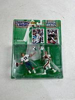 Front view of sealed Starting Lineup Classic Doubles package with both figures visible