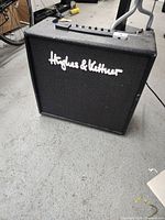 Front view of Hughes & Kettner combo amplifier