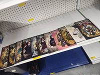 All 11 Lady Mechanika comics laid out in a row on shelf