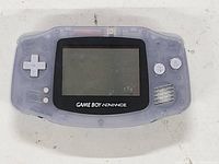 Front view of Nintendo Game Boy Advance showing controls and screen