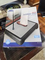 Box front showing product image and branding