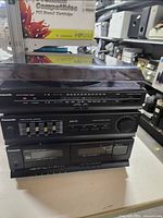 Front view of complete Panasonic component stack