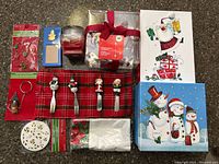 All items laid out together