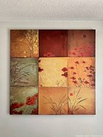 Front view of entire canvas print