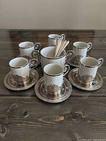 Full set assembled on table