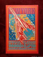 Full view of poster showing graphic, text and colors