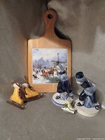 All items grouped to show relative size and variety