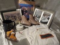 Overall lot view showing all items grouped together