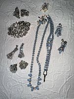 Group shot of all seven jewelry items