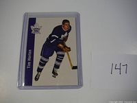 Front of Parkhurst Tim Horton card in sleeve