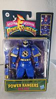 Front of sealed Retro-Morphin Ninjor action figure package showing figure and accessory