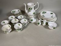 Full set laid out showing all pieces