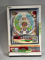 Full view of pachinko machine front
