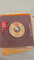 RSO sleeve with Bee Gees “Words” 7" single