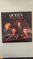 Front cover of Queen Greatest Hits LP
