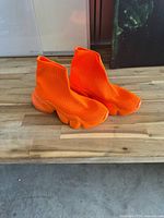 full view of both sneakers side by side showing color and style