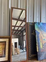 Front view showing full reflective surface and frame color