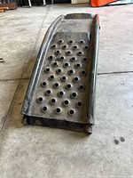 Single ramp view showing perforated surface and overall wear