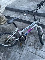 Left side view of Raleigh Dirt Cross bicycle