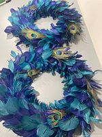 Both feather wreaths full view