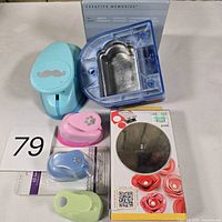 All six paper punches displayed together