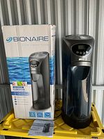 Humidifier beside original box