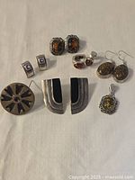 Group overview of all 12 jewelry pieces