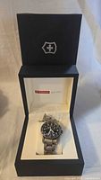 Watch inside Victorinox box