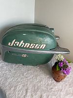 Front left view showing Johnson logo and overall appearance