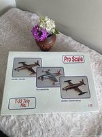 Box top showing Pro Scale branding and trio aircraft variants