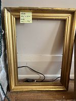 Gold frame full view