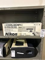 Outer box showing Nikon Coolscan III branding and model image