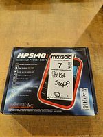 Retail box showing model and features