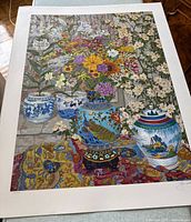 Full view of signed limited edition print