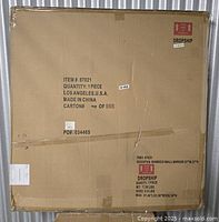 Sealed carton showing overall packaging