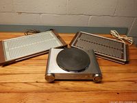 All three electric warmers together