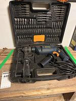 Drill, case, bits overview