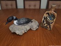 Both items together on table