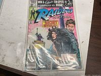 Front cover of Raiders of the Lost Ark comic issue #3 in plastic sleeve