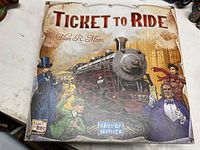 Ticket to Ride game box top