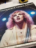 Front cover of "Frampton Comes Alive!" LP