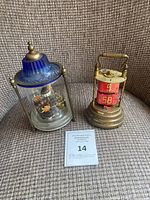 Both clocks side by side for scale and comparison