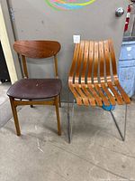 Both chairs side by side for scale and overview