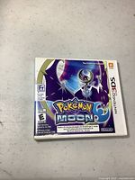 Front of Pokémon Moon 3DS case