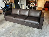 Front view of entire sofa