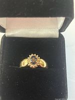 Ring in presentation box showing overall appearance