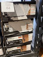 Stack of four Simpson Strong-Drive WSV screw boxes