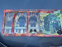 Front of unopened Ultra Corps 3-Man Superset box showing three action figures and graphics