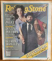Front cover showing Mick Fleetwood and Stevie Nicks, publication date and cover stories visible